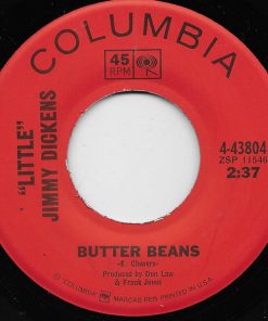 Alternative view of Little Jimmy Dickens - Where The Buffalo Trud (7") (Very Good (VG))