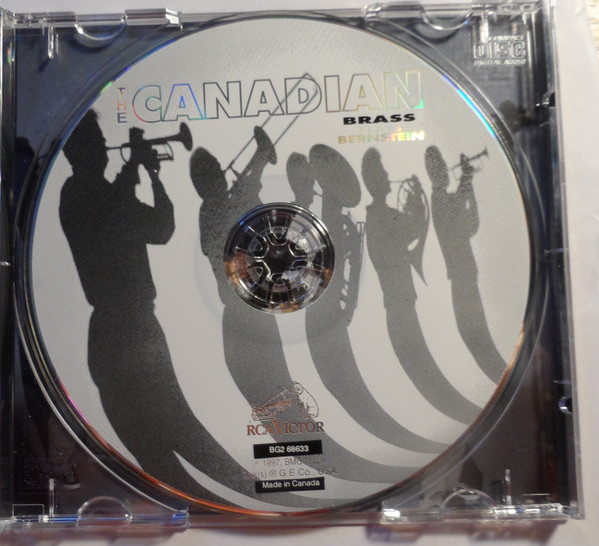 The Canadian Brass - Brass Plays Bernstein (CD, Album, Club) (Mint (M)) - Image 2