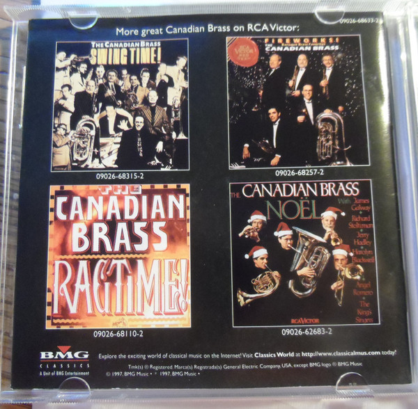 The Canadian Brass - Brass Plays Bernstein (CD, Album, Club) (Mint (M)) - Image 3