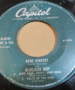Alternative view of Gene Vincent & His Blue Caps - Bluejean Bop (7", EP) (Near Mint (NM or M-))
