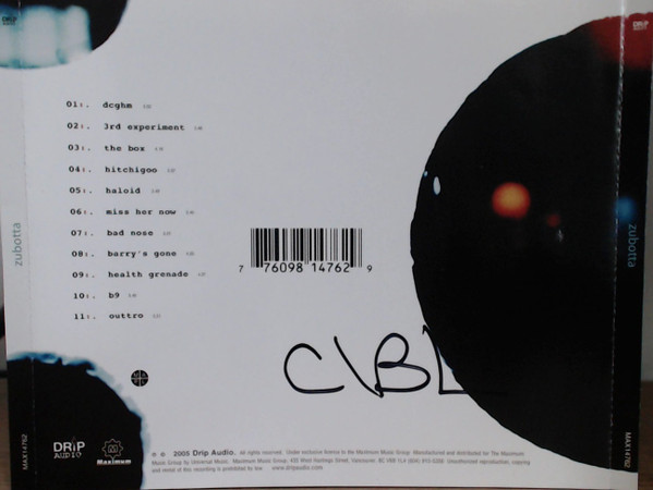 Zubotta - Zubotta (CD, Album) (Near Mint (NM or M-)) - Image 4