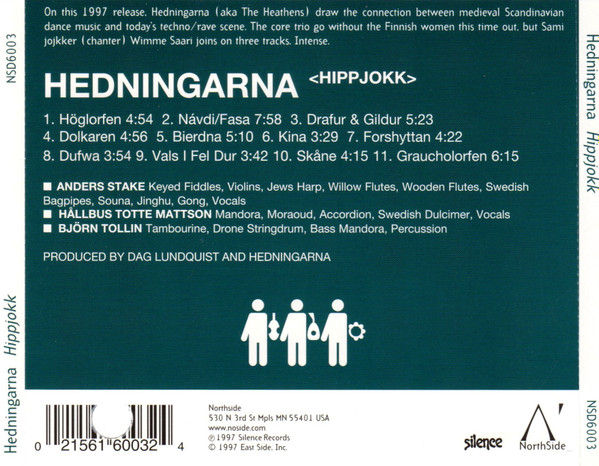 Hedningarna - Hippjokk (CD, Album) (Near Mint (NM or M-)) - Image 2