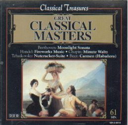 Various - Great Classical Masters (CD, Comp) (Near Mint (NM or M-))