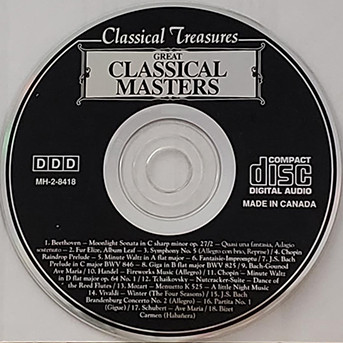 Various - Great Classical Masters (CD, Comp) (Near Mint (NM or M-)) - Image 3