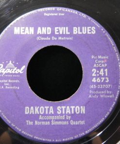 Alternative view of Dakota Staton - When I Grow Too Old To Dream / Mean And Evil Blues (7", Single) (Very Good Plus (VG+))