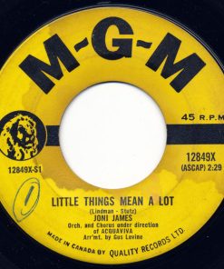 Joni James - Little Things Mean A Lot / I Laughed At Love (7", Single) (Very Good Plus (VG+))