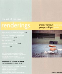 Alternative view of Andrew Rathbun & George Colligan - Renderings: The Art Of The Duo (CD, Album) (Near Mint (NM or M-))