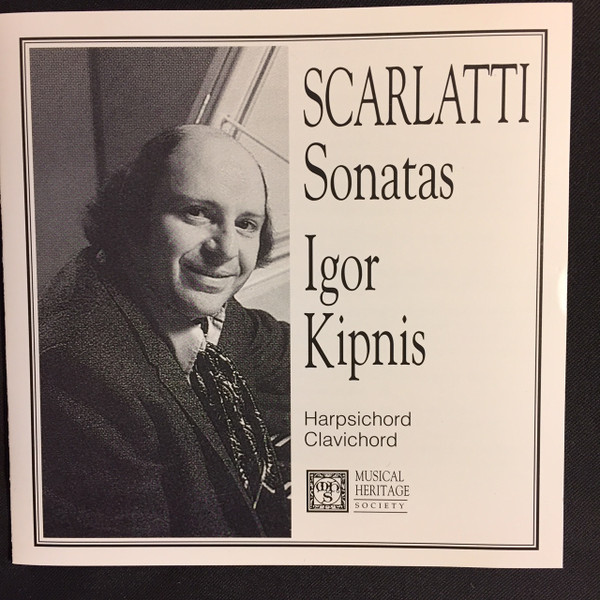 Igor Kipnis - Domenico Scarlatti - Scarlatti Sonatas (CD, RE) (Near Mint (NM or M-))