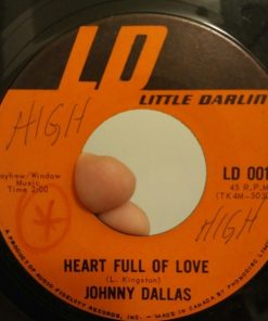Johnny Dallas (2) - Heartful Of Love / Gray Flannel World (7") (Very Good Plus (VG+))
