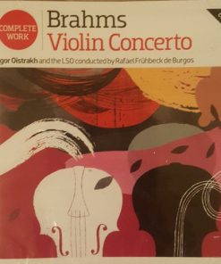 Johannes Brahms, Igor Oistrach And The London Symphony Orchestra Conducted By Rafael Frühbeck De Burgos - Brahms Violin Concerto (CD, Comp) (Near Mint (NM or M-))