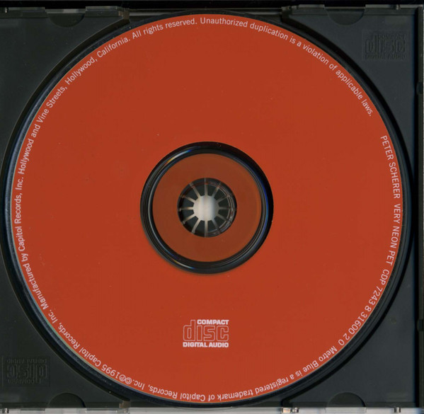 Peter Scherer - Very Neon Pet (CD, Album) (Near Mint (NM or M-)) - Image 3