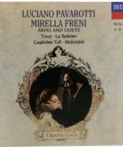 Luciano Pavarotti, Mirella Freni - Arias And Duets (CD, Album, Comp, RM) (Near Mint (NM or M-))