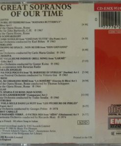 Alternative view of Various - Great Sopranos Of Our Time (CD, Comp) (Near Mint (NM or M-))