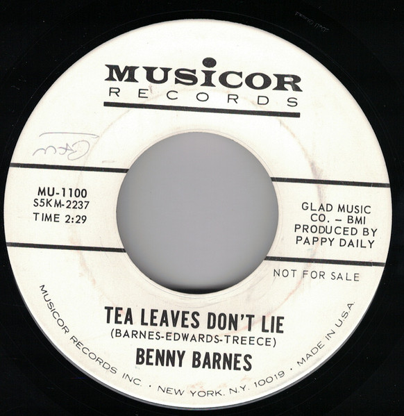 Benny Barnes - Let Me Live As Long As I Can (7", Promo) (Very Good (VG)) - Image 2