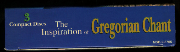 Unknown Artist - The Inspiration Of Gregorian Chant (3xCD) (Near Mint (NM or M-)) - Image 3