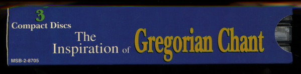 Unknown Artist - The Inspiration Of Gregorian Chant (3xCD) (Near Mint (NM or M-)) - Image 4