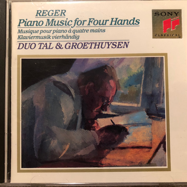 Max Reger, Duo Tal & Groethuysen - Piano Music For Four Hands (CD, Album) (Near Mint (NM or M-))