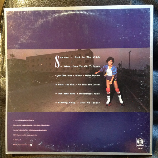 Linda Ronstadt - Living In The USA (LP, Album, Gat) (Mint (M)) - Image 2