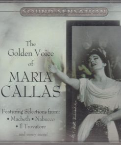 Maria Callas - The Golden Voice Of Maria Callas (CD, Comp) (Near Mint (NM or M-))