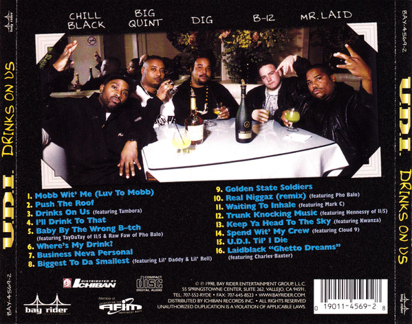 U.D.I. - Drinks On Us (CD, Album) (Mint (M)) - Image 2