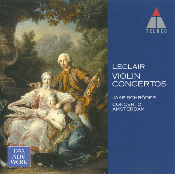 Jean-Marie Leclair / Jaap Schröder, Concerto Amsterdam - Violin Concertos (CD, Comp) (Near Mint (NM or M-))
