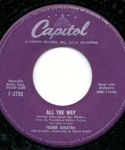 Frank Sinatra - All The Way (7") (Very Good (VG))