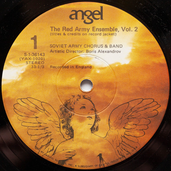 The Alexandrov Red Army Ensemble - Red Army Ensemble Volume 2 (LP, RE) (Mint (M)) - Image 3