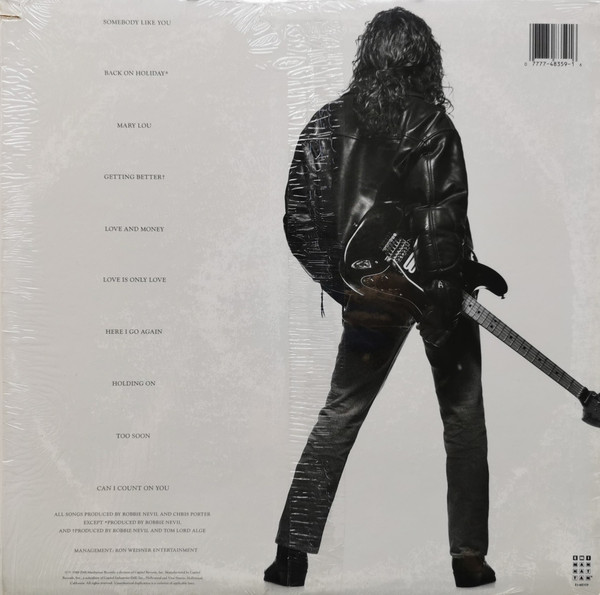 Robbie Nevil - A Place Like This (LP, Album) (Mint (M)) - Image 2