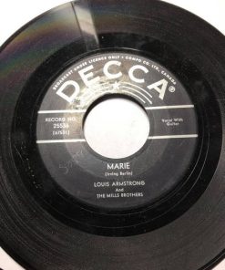 Louis Armstrong And The Mills Brothers - Cherry / Marie (7", Single) (Very Good Plus (VG+))