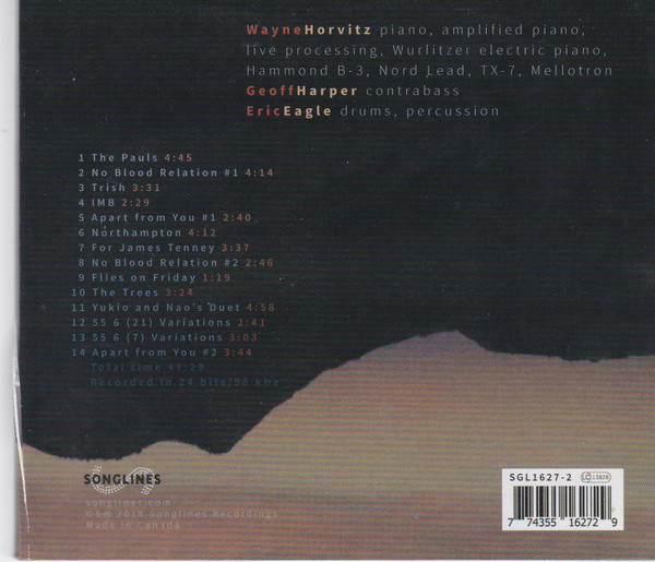Wayne Horvitz, Geoff Harper, Eric Eagle - The Snowghost Sessions (CD, Album) (Mint (M)) - Image 2