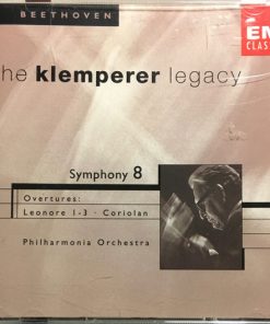 Otto Klemperer, Philharmonia Orchestra / Ludwig van Beethoven - Symphony 8 / Overtures: Leonore 1-3, Coriolan (CD, Comp, RE, RM) (Near Mint (NM or M-))
