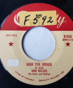 Dan Belloc And His Orchestra - High Tide Boogie / Dancero (7", Single) (Very Good Plus (VG+))