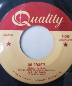 The Hilltoppers Featuring Jimmy Sacca - No Regrets / Until You're Mine (7", Single) (Very Good Plus (VG+))