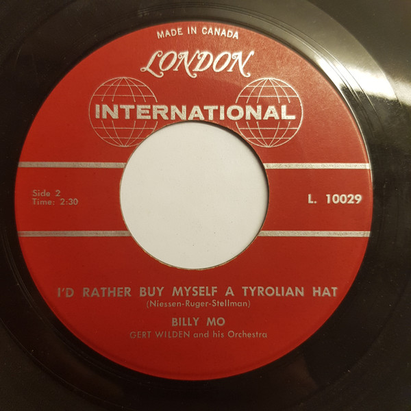Billy Mo, Sammy Bird Und Sein Orchester, Gert Wilden & Orchestra - Sigismund Song / I'd Rather Buy Myself A Tyrolian Hat (7", Single) (Very Good Plus (VG+)) - Image 2