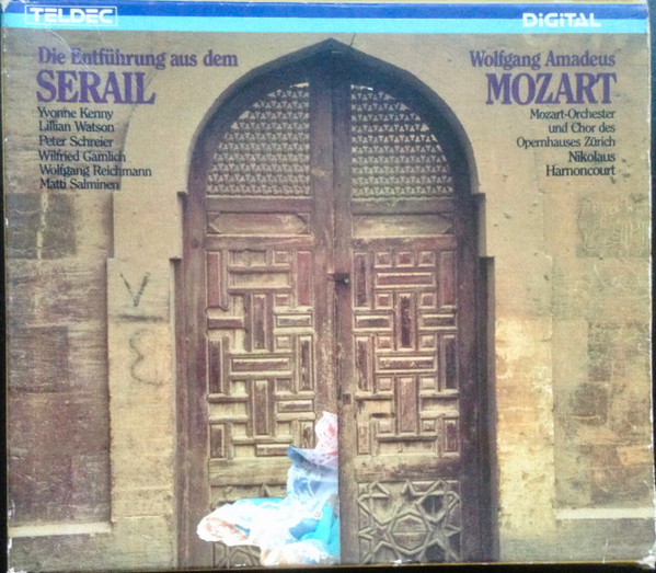 Wolfgang Amadeus Mozart – Nikolaus Harnoncourt - Die Entführung Aus Dem Serail (3xCD, Album) (Near Mint (NM or M-))