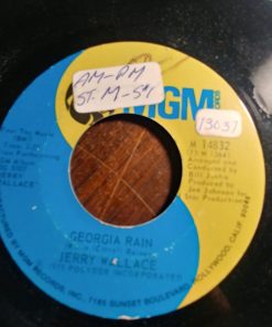 Jerry Wallace - Georgia Rain (7") (Very Good Plus (VG+))