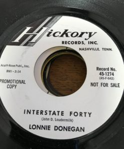 Alternative view of Lonnie Donegan - Bad News (7", Single, Promo) (Very Good Plus (VG+))