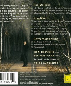 Alternative view of Richard Wagner, Ben Heppner, Burkhard Ulrich (2), Peter Schneider (6), Staatskapelle Dresden - Excerpts From "The Ring Of The Nibelung" (CD, Album) (Near Mint (NM or M-))