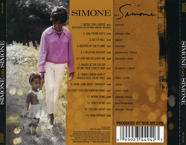 Simone (11) - Simone On Simone (CD, Album) (Mint (M)) - Image 2