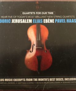 Various - Quartets For Our Time: Hear Five Of Today's Most Brilliant New String Quartets (CD, Promo, Smplr) (Near Mint (NM or M-))