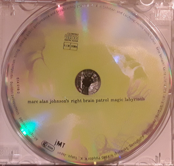 Marc Johnson's Right Brain Patrol - Magic Labyrinth (CD, Album) (Near Mint (NM or M-)) - Image 3