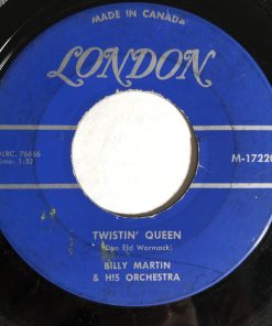 Billy Martin Orchestra - Twistin' Queen / Twistin' Around The World (7", Single) (Very Good Plus (VG+))