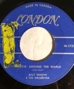 Alternative view of Billy Martin Orchestra - Twistin' Queen / Twistin' Around The World (7", Single) (Very Good Plus (VG+))
