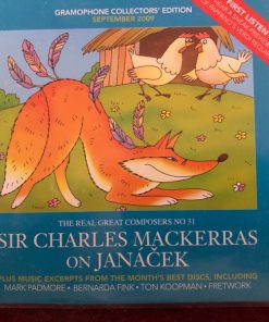 Various - The Real Great Composers No 31 - Sir Charles Mackerras on Janacek - September 2009 (CD, Promo, Smplr) (Very Good Plus (VG+))