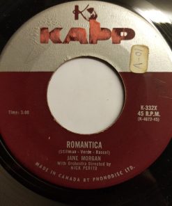 Alternative view of Jane Morgan - Romantica (7", Single) (Very Good Plus (VG+))