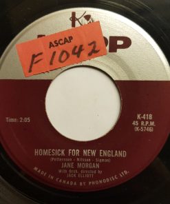 Alternative view of Jane Morgan - It Takes Love / Homesick For Old England (7", Single) (Very Good Plus (VG+))