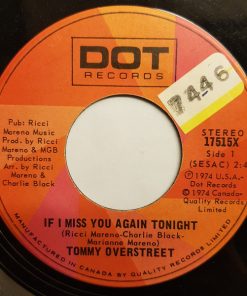 Tommy Overstreet - I'm Not Ready Yet / If I Miss You Again Tonight (7", Single) (Near Mint (NM or M-))