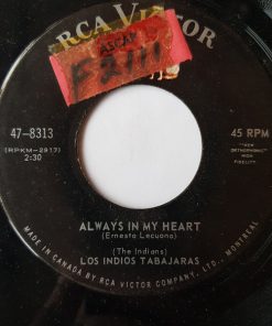 Los Indios Tabajaras - Always In My Heart / Moonlight And Shadows (7", Single) (Very Good (VG))
