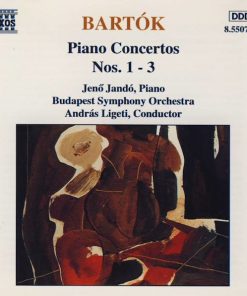 Béla Bartók, Jenö Jandó, Budapest Symphony Orchestra, András Ligeti - Piano Concertos Nos. 1 - 3 (CD, Album) (Near Mint (NM or M-))