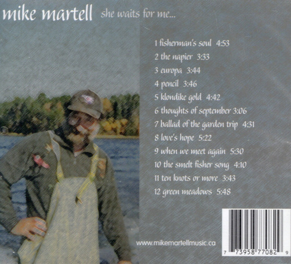 Mike Martell (2) - She Waits For Me. . . (CD, Album) (Mint (M)) - Image 2